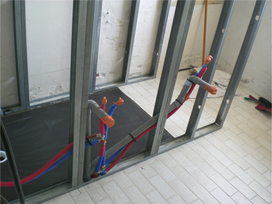 salle de bains pose